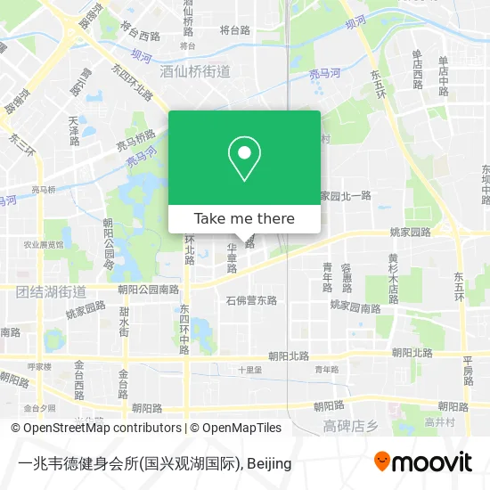 一兆韦德健身会所(国兴观湖国际) map