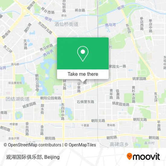 观湖国际俱乐部 map