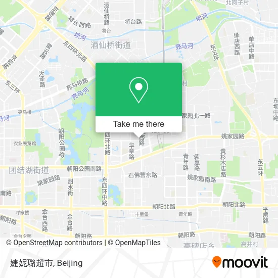 婕妮璐超市 map