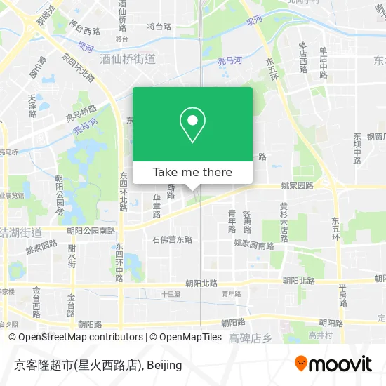 京客隆超市(星火西路店) map