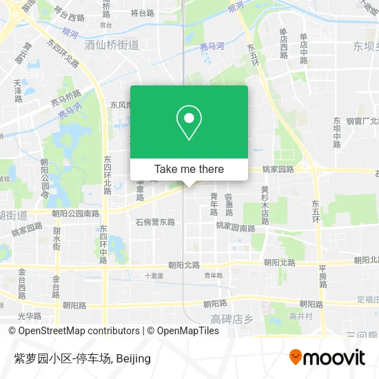 紫萝园小区-停车场 map