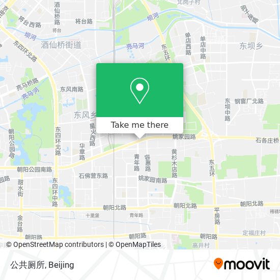 公共厕所 map