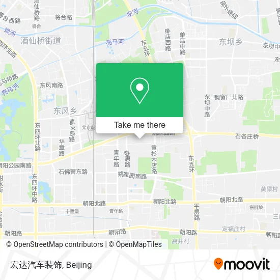宏达汽车装饰 map