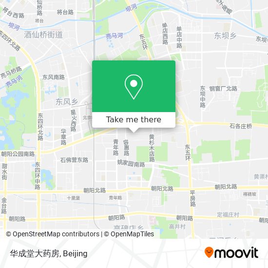 华成堂大药房 map