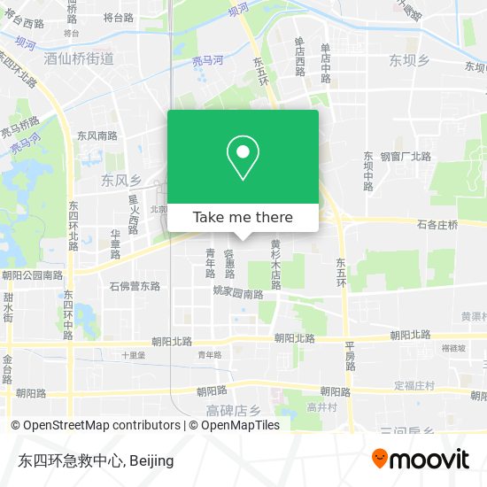 东四环急救中心 map
