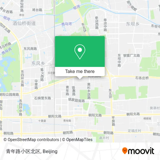 青年路小区北区 map