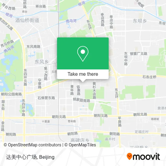达美中心广场 map