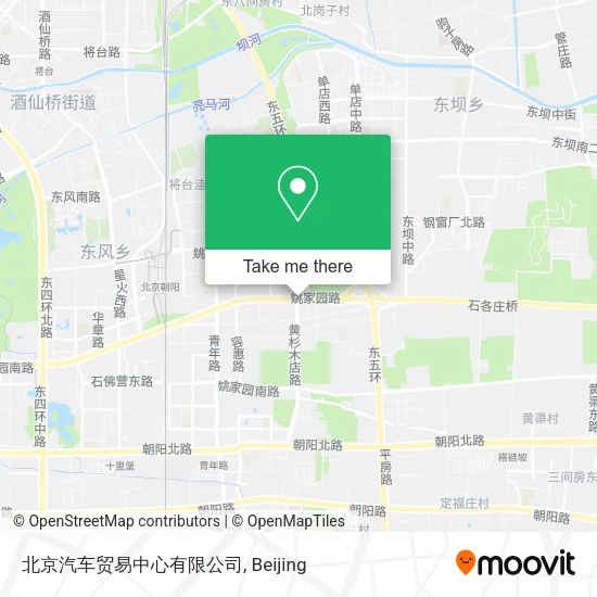 北京汽车贸易中心有限公司 map