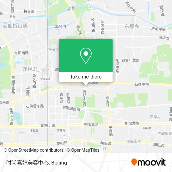 时尚嘉妃美容中心 map
