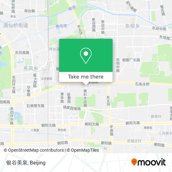 银谷美泉 map