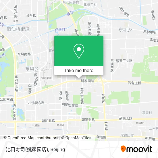 池田寿司(姚家园店) map