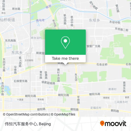 伟恒汽车服务中心 map