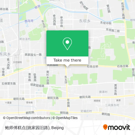 鲍师傅糕点(姚家园旧路) map