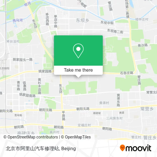北京市阿里山汽车修理站 map