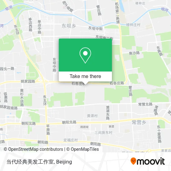 当代经典美发工作室 map