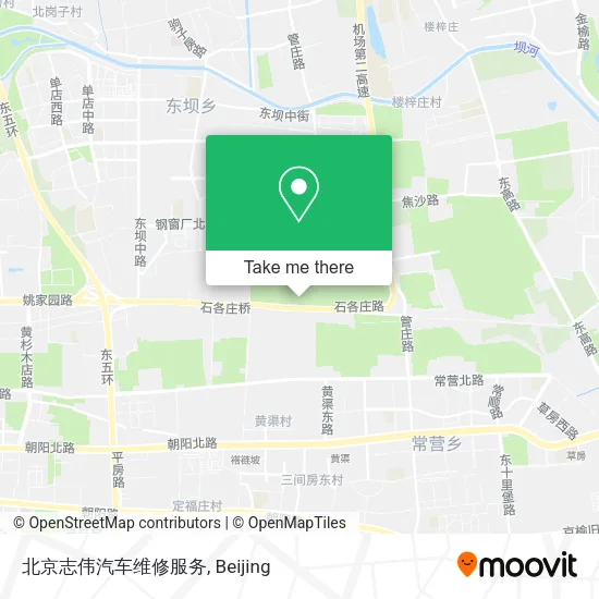 北京志伟汽车维修服务 map