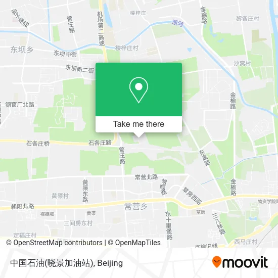中国石油(晓景加油站) map