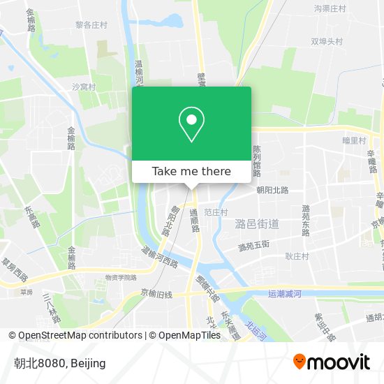 朝北8080 map
