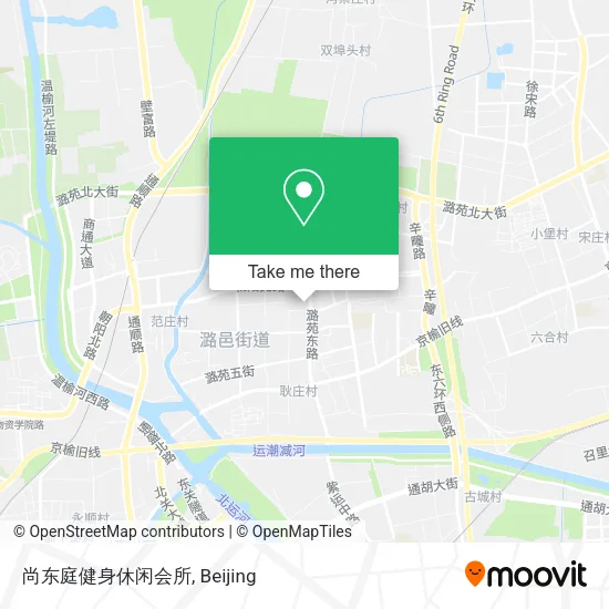 尚东庭健身休闲会所 map