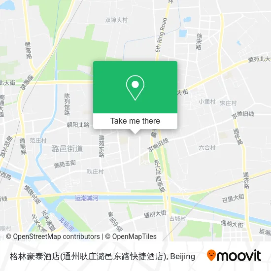 格林豪泰酒店(通州耿庄潞邑东路快捷酒店) map