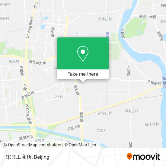 宋庄工商所 map