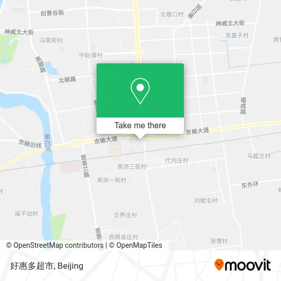 好惠多超市 map