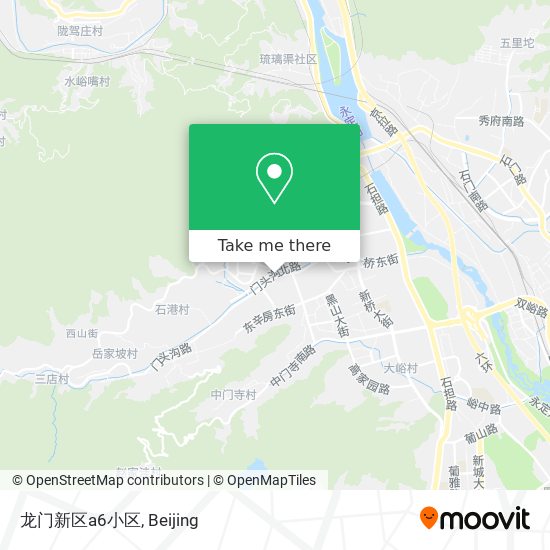 龙门新区a6小区 map