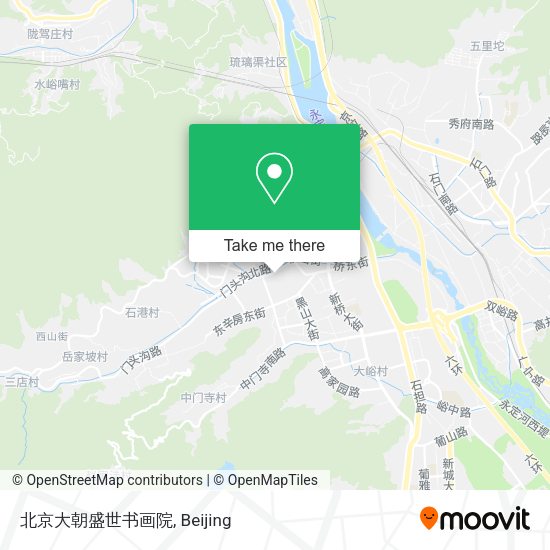 北京大朝盛世书画院 map