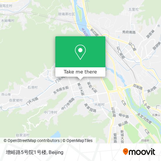 增峪路5号院1号楼 map