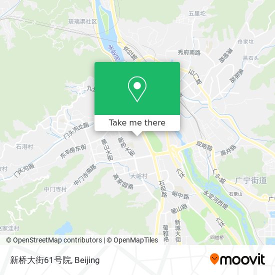 新桥大街61号院 map