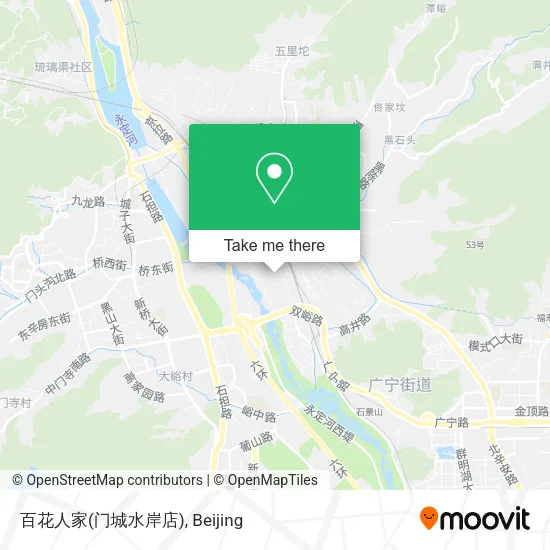 百花人家(门城水岸店) map