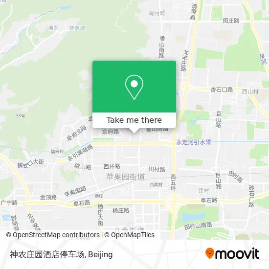 神农庄园酒店停车场 map