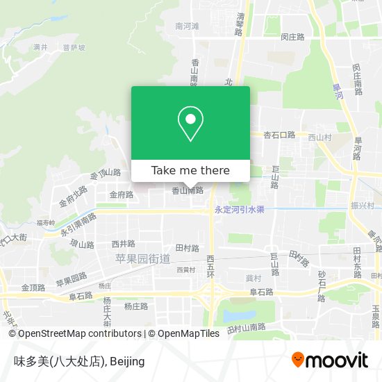 味多美(八大处店) map