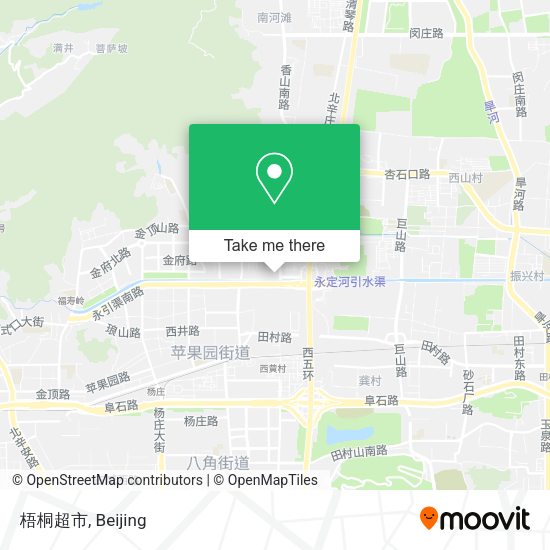 梧桐超市 map