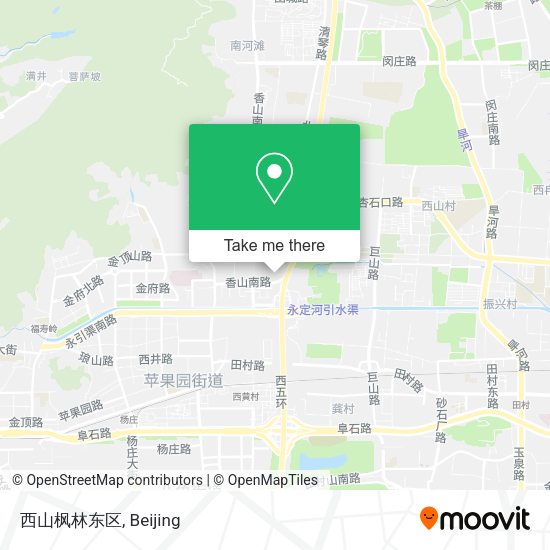 西山枫林东区 map