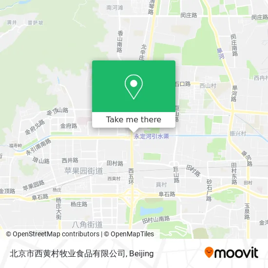 北京市西黄村牧业食品有限公司 map