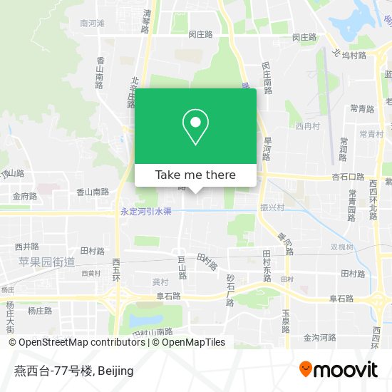 燕西台-77号楼 map