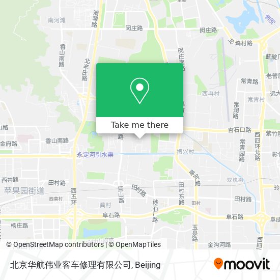北京华航伟业客车修理有限公司 map