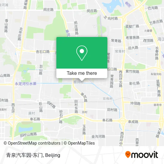 青泉汽车园-东门 map
