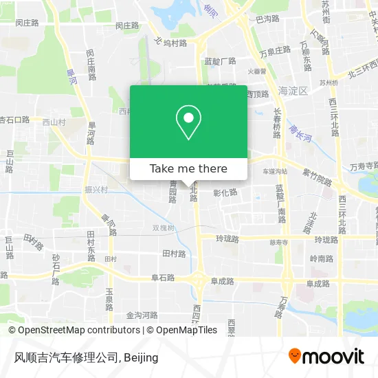 风顺吉汽车修理公司 map