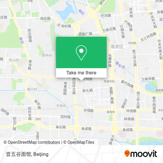 晋五谷面馆 map