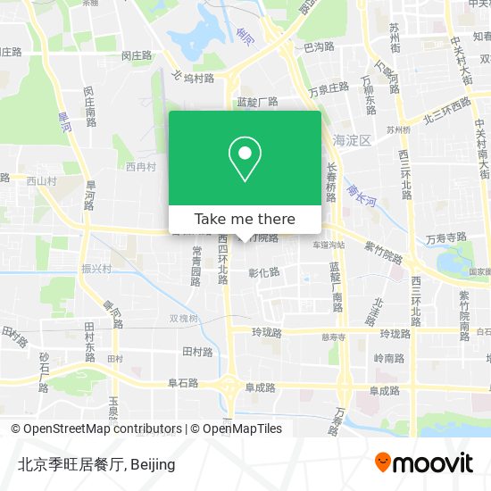 北京季旺居餐厅 map