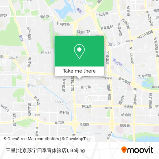 三星(北京苏宁四季青体验店) map
