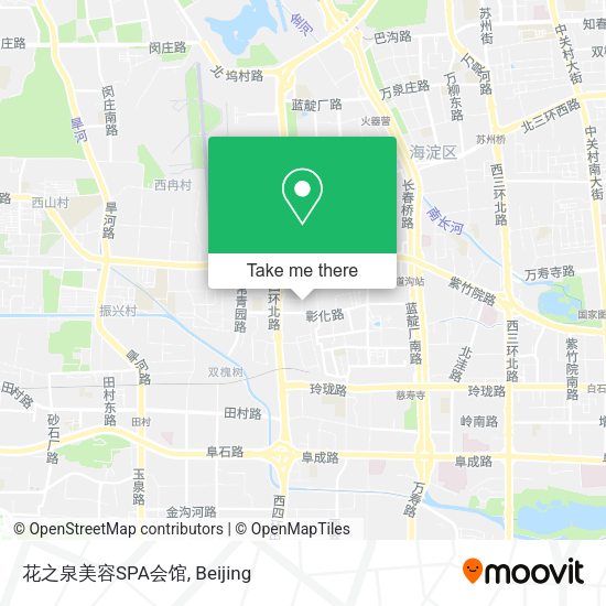 花之泉美容SPA会馆 map