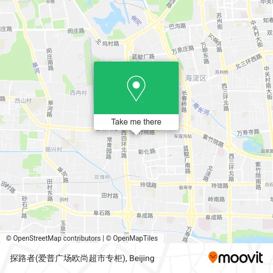 探路者(爱普广场欧尚超市专柜) map