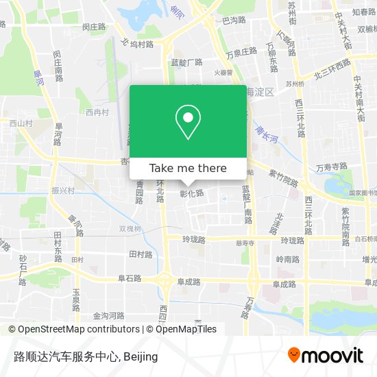 路顺达汽车服务中心 map