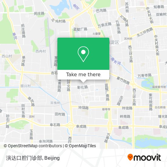 演达口腔门诊部 map
