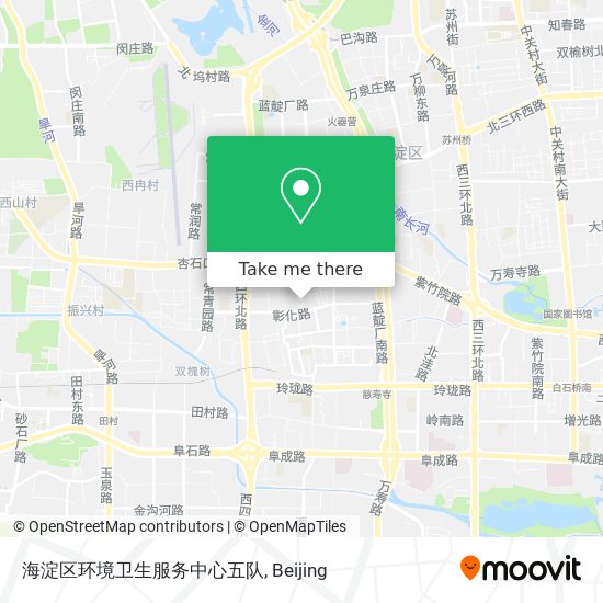 海淀区环境卫生服务中心五队 map