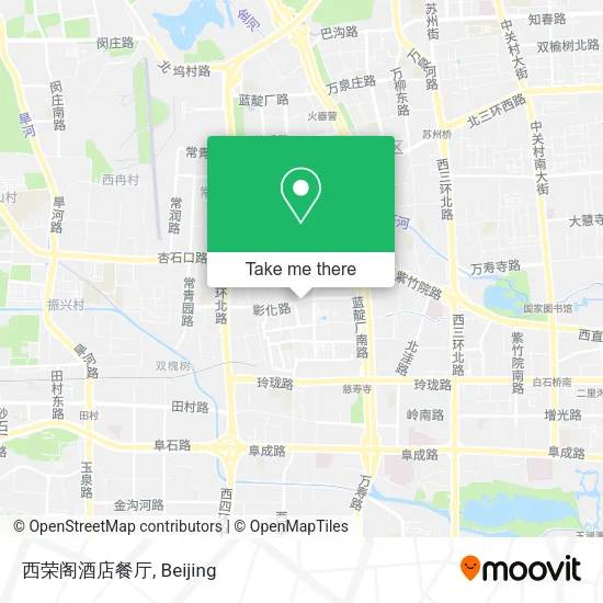 西荣阁酒店餐厅 map