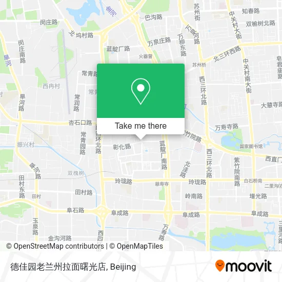 德佳园老兰州拉面曙光店 map